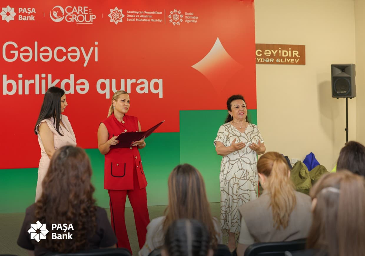 PAŞA Bank “Gələcəyi birlikdə quraq!” sosial layihəsinə start verib PAŞA Bank “Gələcəyi birlikdə quraq!” sosial layihəsinə start verib - Şəkil 3
