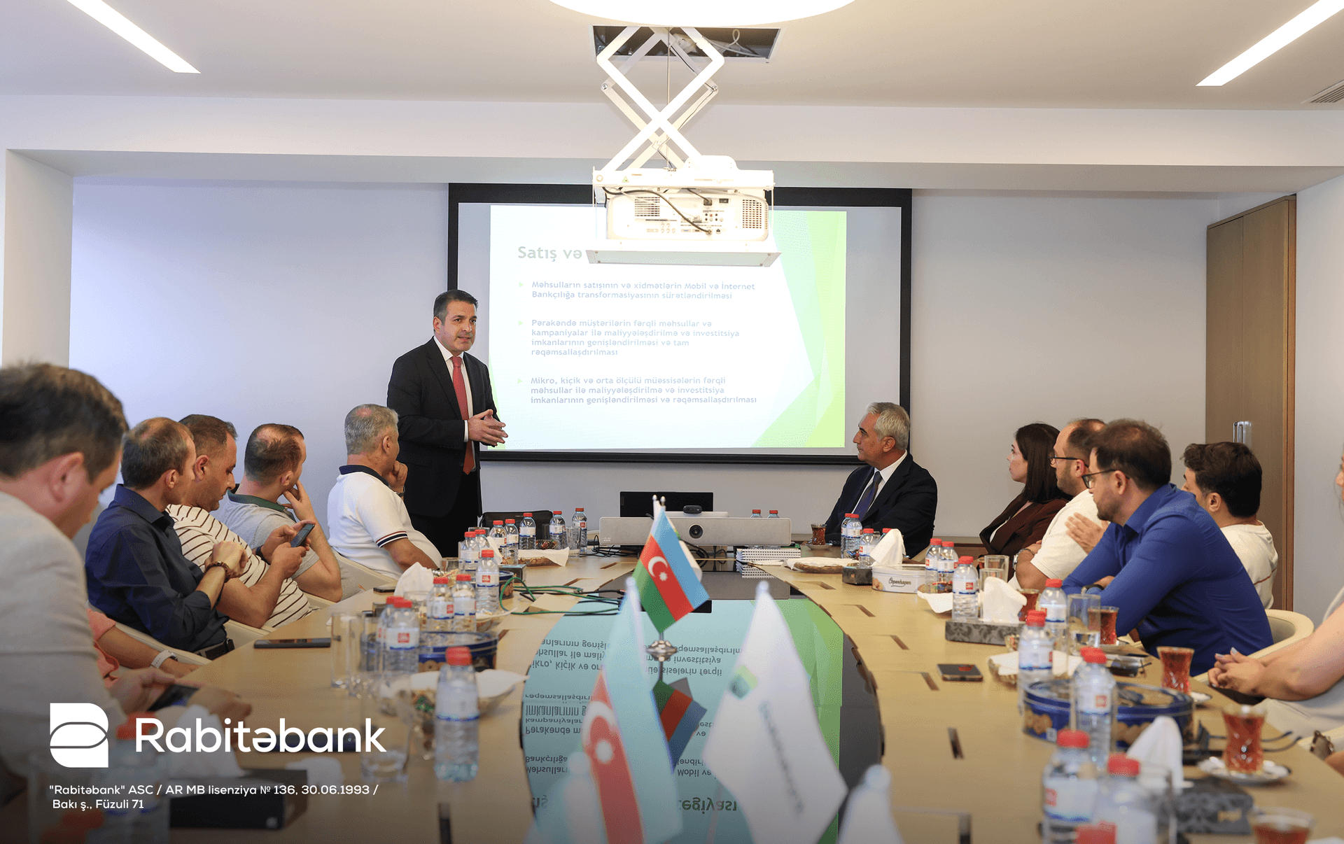 Rabitəbank Milli Mətbuat Günü münasibətilə media nümayəndələri ilə görüş keçirib Rabitəbank Milli Mətbuat Günü münasibətilə media nümayəndələri ilə görüş keçirib - Şəkil 1