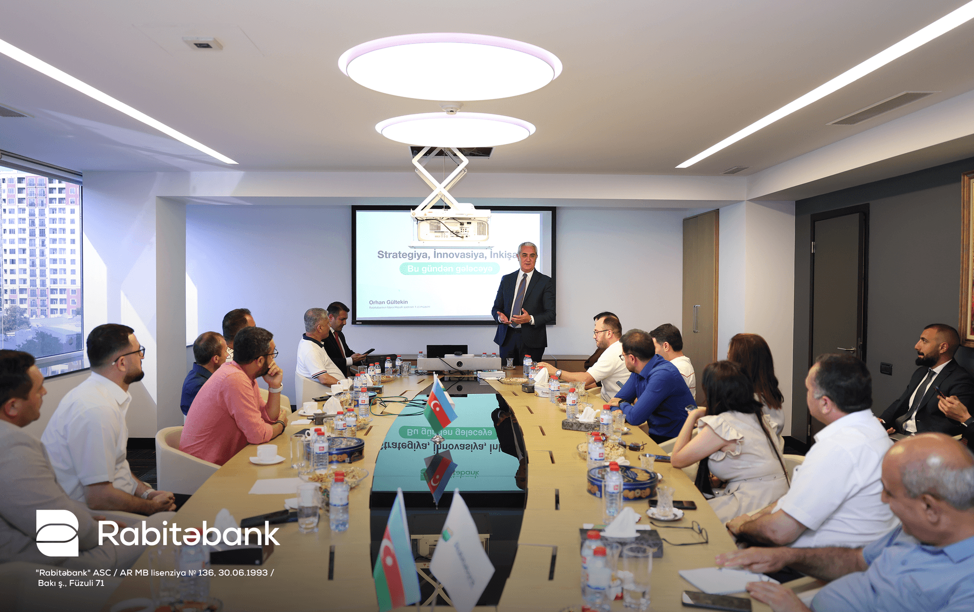 Rabitəbank Milli Mətbuat Günü münasibətilə media nümayəndələri ilə görüş keçirib Rabitəbank Milli Mətbuat Günü münasibətilə media nümayəndələri ilə görüş keçirib - Şəkil 2