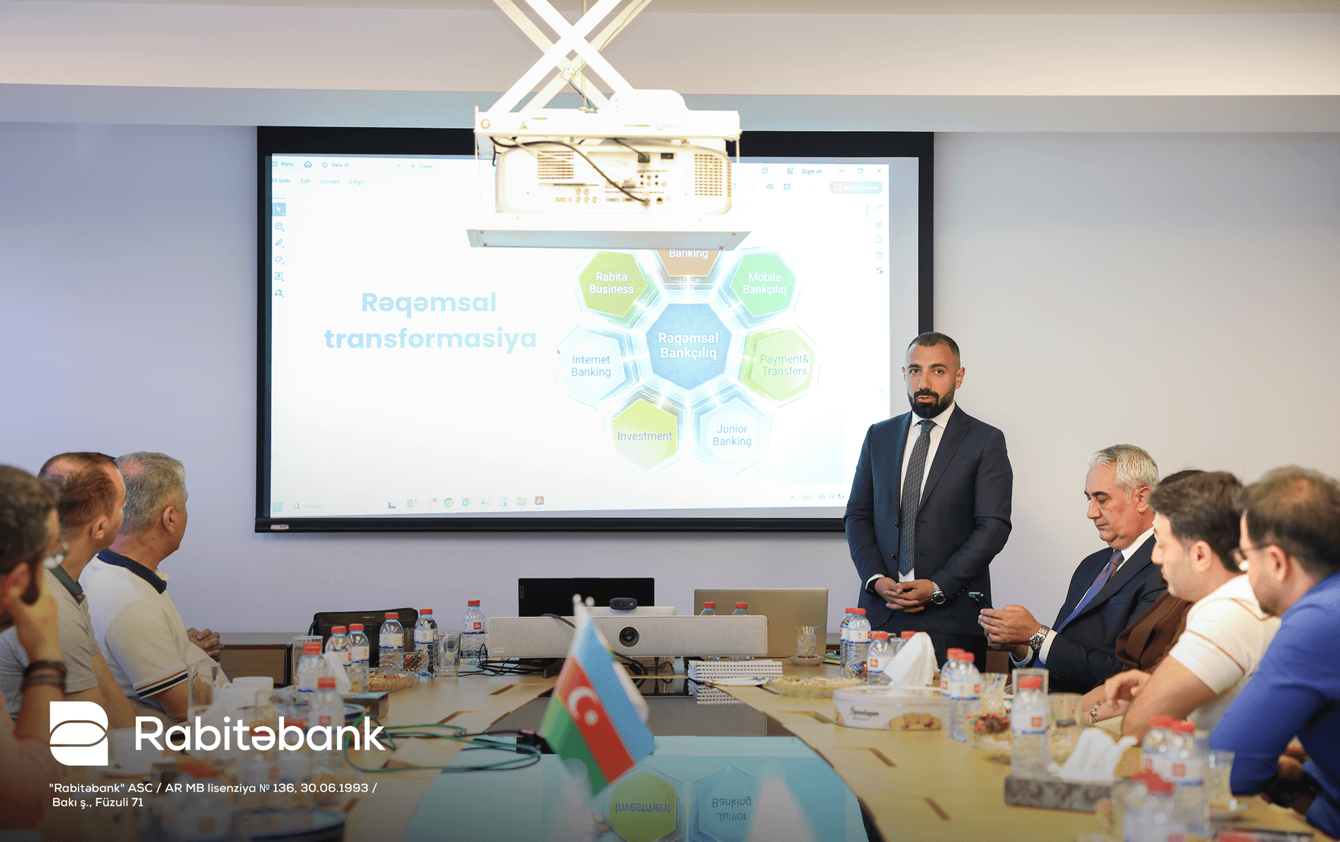 Rabitəbank Milli Mətbuat Günü münasibətilə media nümayəndələri ilə görüş keçirib Rabitəbank Milli Mətbuat Günü münasibətilə media nümayəndələri ilə görüş keçirib - Şəkil 3