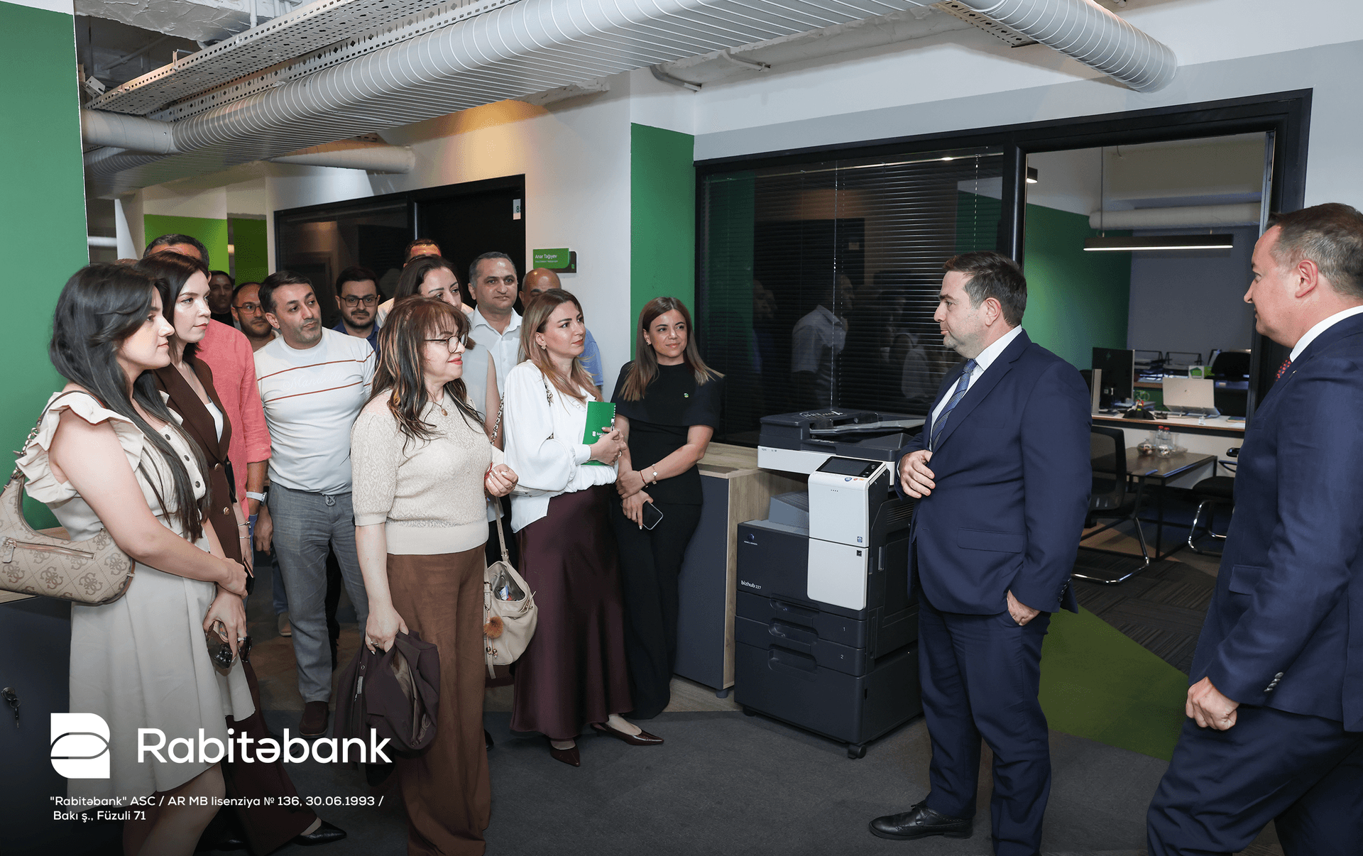 Rabitəbank Milli Mətbuat Günü münasibətilə media nümayəndələri ilə görüş keçirib Rabitəbank Milli Mətbuat Günü münasibətilə media nümayəndələri ilə görüş keçirib - Şəkil 5