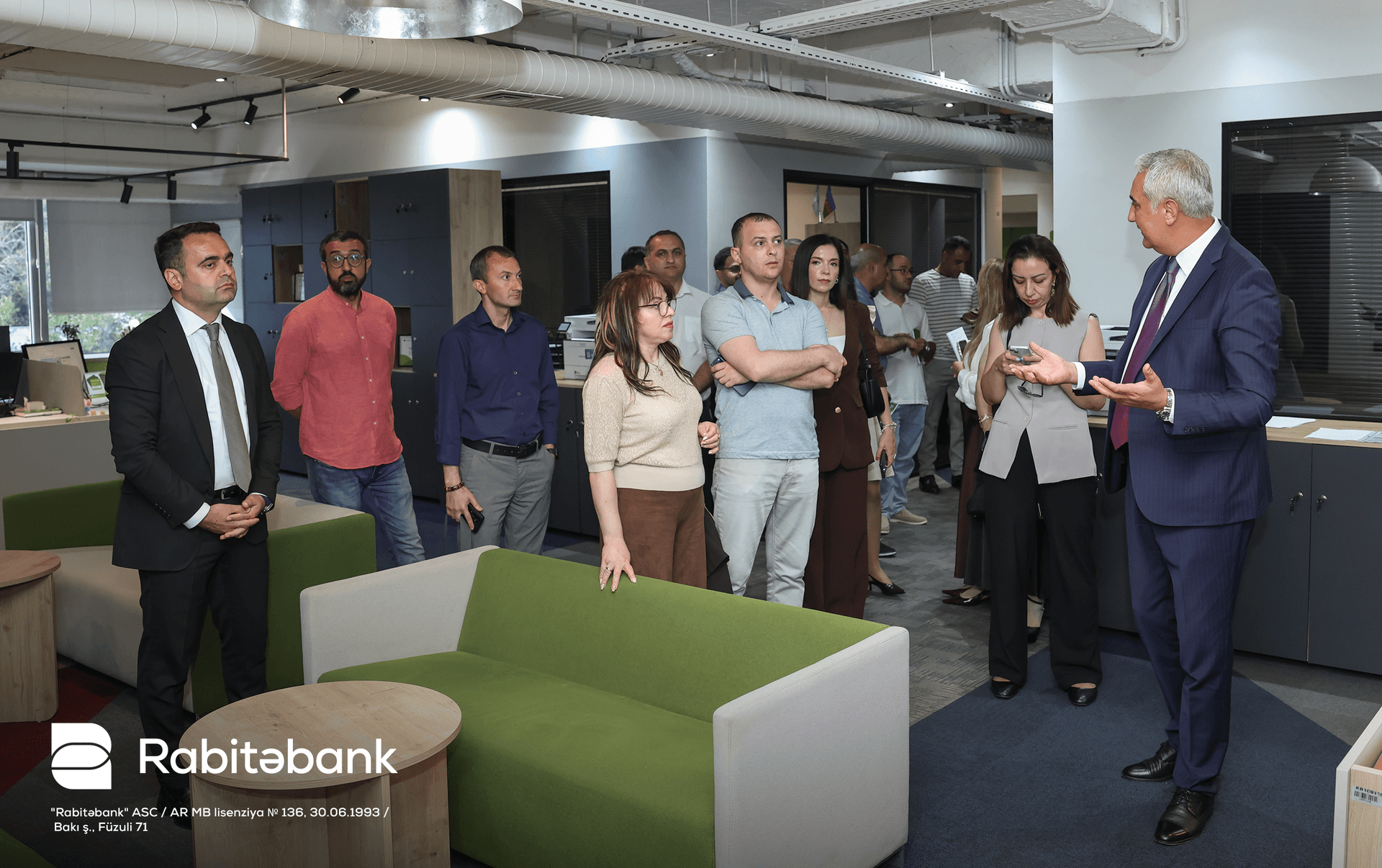 Rabitəbank Milli Mətbuat Günü münasibətilə media nümayəndələri ilə görüş keçirib Rabitəbank Milli Mətbuat Günü münasibətilə media nümayəndələri ilə görüş keçirib - Şəkil 6