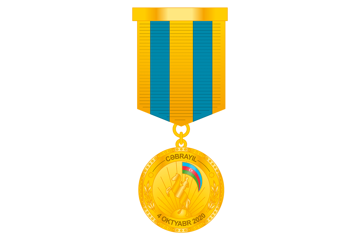 Bir qrup hərbi qulluqçu “Cəbrayılın azad olunmasına görə” medalı ilə təltif edilib Bir qrup hərbi qulluqçu “Cəbrayılın azad olunmasına görə” medalı ilə təltif edilib