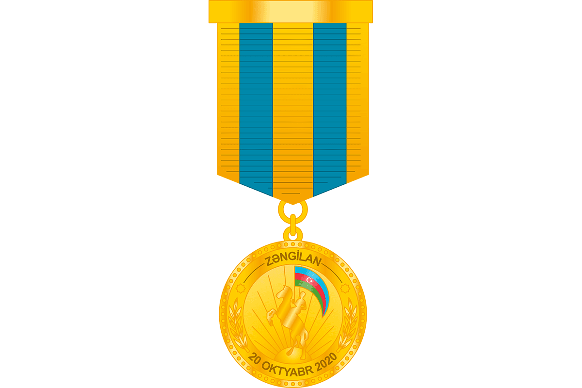 Silahlı Qüvvələrin hərbi qulluqçuları “Zəngilanın azad olunmasına görə” medalı ilə təltif edilib Silahlı Qüvvələrin hərbi qulluqçuları “Zəngilanın azad olunmasına görə” medalı ilə təltif edilib