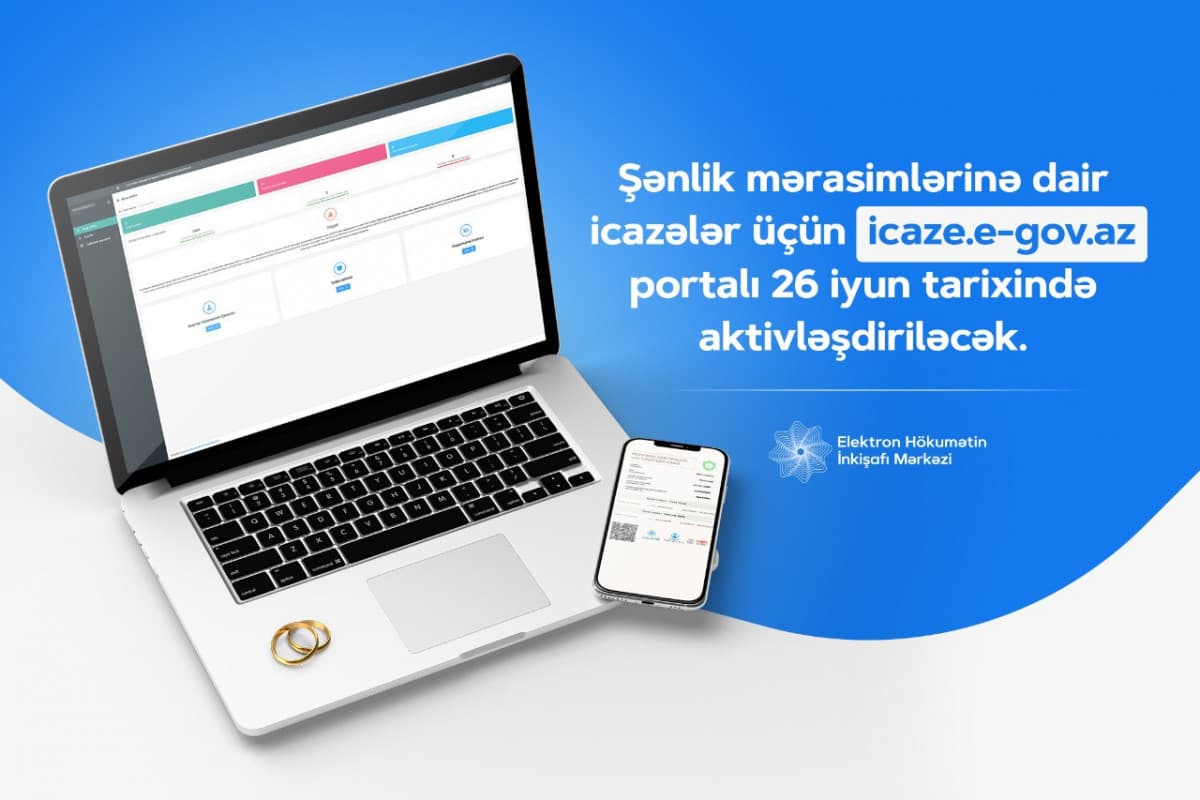 Bu gündən toylara dair icazələr üçün portal aktivləşdirilir Bu gündən toylara dair icazələr üçün portal aktivləşdirilir