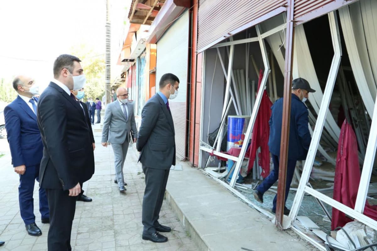 Ermənistanın təxribatı nəticəsində sahibkarlara dəyən ziyan aradan qaldırılır Ermənistanın təxribatı nəticəsində sahibkarlara dəyən ziyan aradan qaldırılır