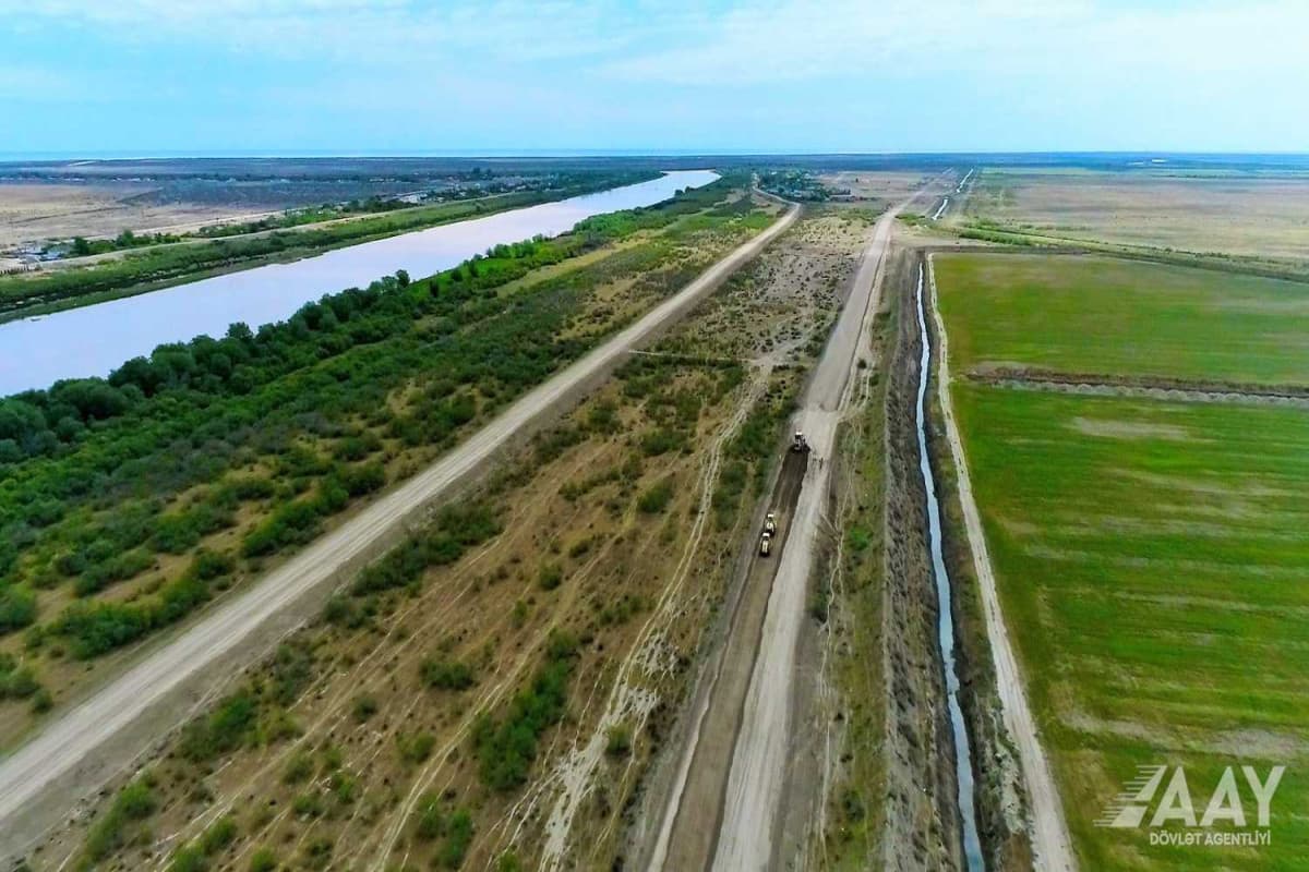 Neftçala-Kürkənd-2 avtomobil yolu yenidən qurulur Neftçala-Kürkənd-2 avtomobil yolu yenidən qurulur