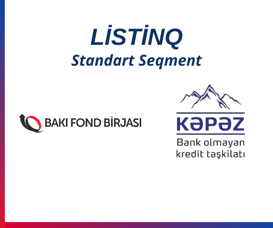 BOKT “Kəpəz” MMC-nin istiqrazları Bakı Fond Birjasında listinqə daxil olmuşdur BOKT “Kəpəz” MMC-nin istiqrazları Bakı Fond Birjasında listinqə daxil olmuşdur