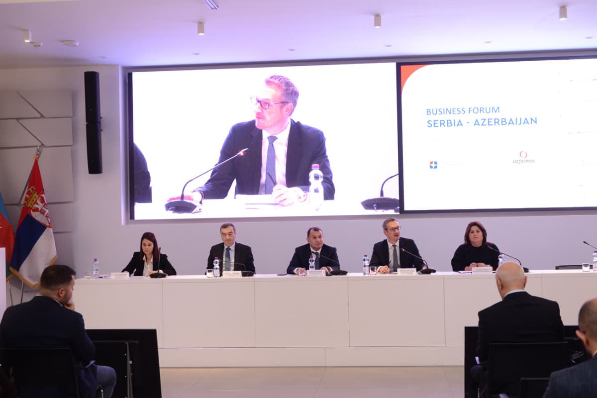 Serbiya-Azərbaycan biznes forumu keçirilib Serbiya-Azərbaycan biznes forumu keçirilib