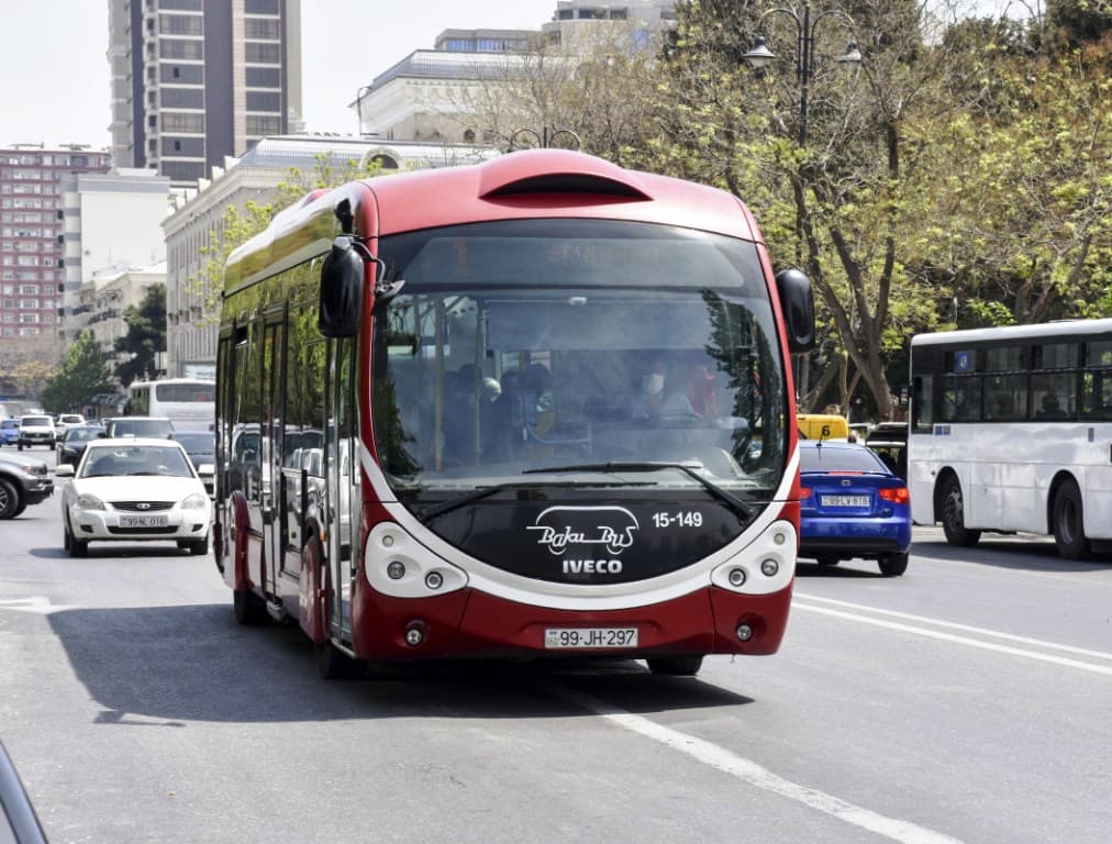 Bakıda 8 marşrut xətti üzrə avtobusların hərəkət sxemi dəyişdiriləcək Bakıda 8 marşrut xətti üzrə avtobusların hərəkət sxemi dəyişdiriləcək