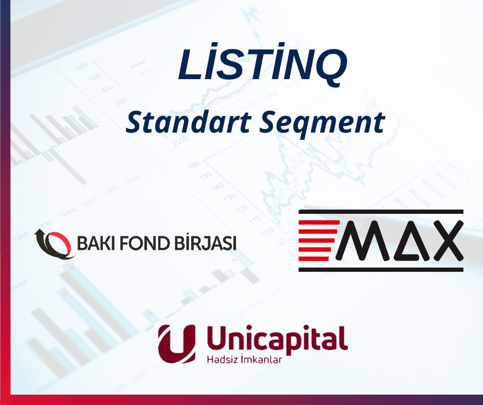 “MAX” MMC-nin istiqrazları Bakı Fond Birjasında listinqə alınıb “MAX” MMC-nin istiqrazları Bakı Fond Birjasında listinqə alınıb