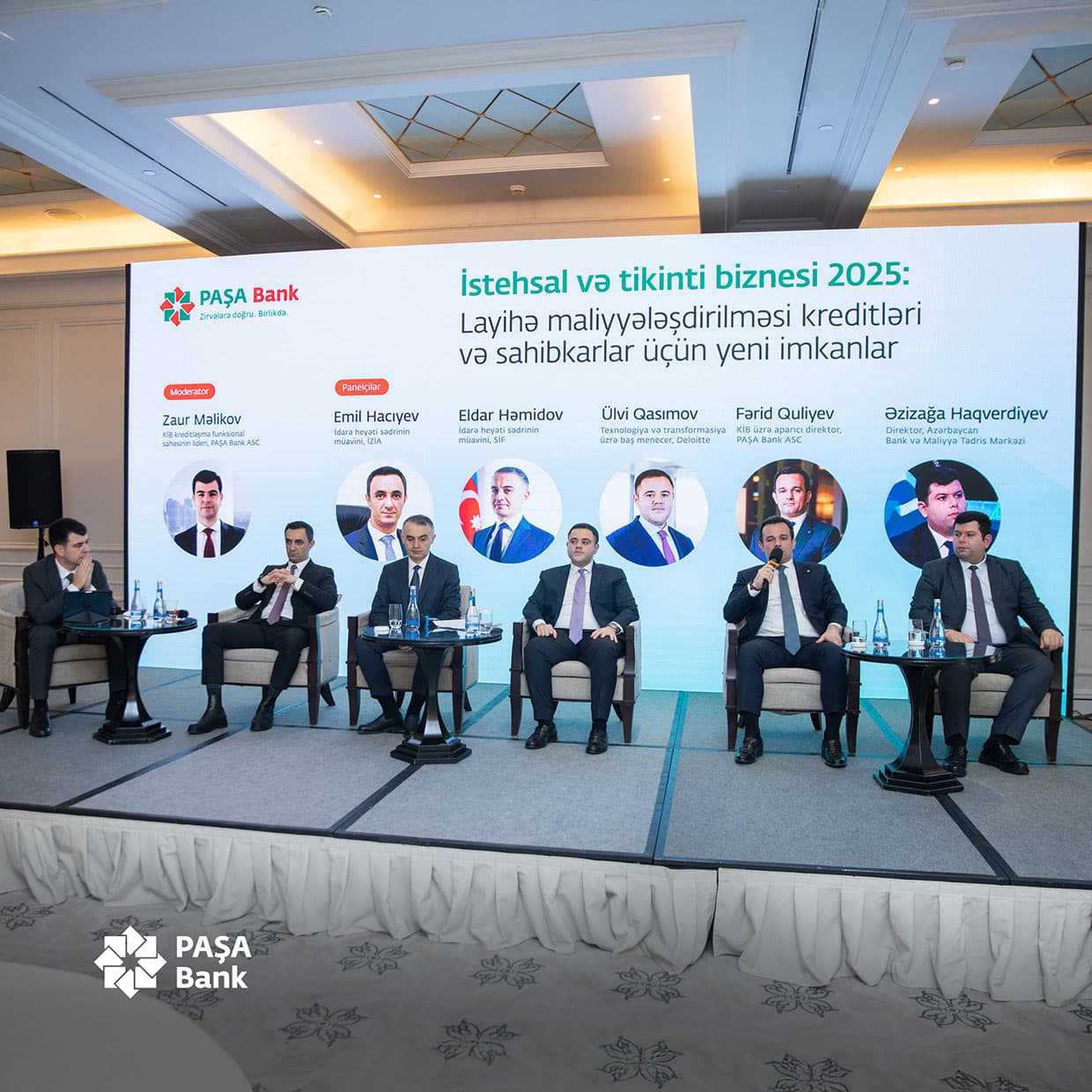 “PAŞA Bank” istehsal və tikinti biznesində layihə maliyyələşdirilməsi imkanlarını müzakirə edib “PAŞA Bank” istehsal və tikinti biznesində layihə maliyyələşdirilməsi imkanlarını müzakirə edib