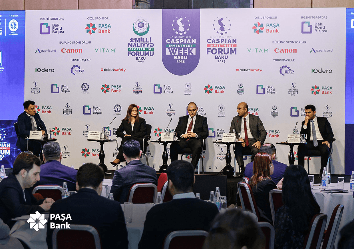 “PAŞA Bank” Milli Maliyyə Əlçatanlığı Forumunun qızıl sponsorudur “PAŞA Bank” Milli Maliyyə Əlçatanlığı Forumunun qızıl sponsorudur