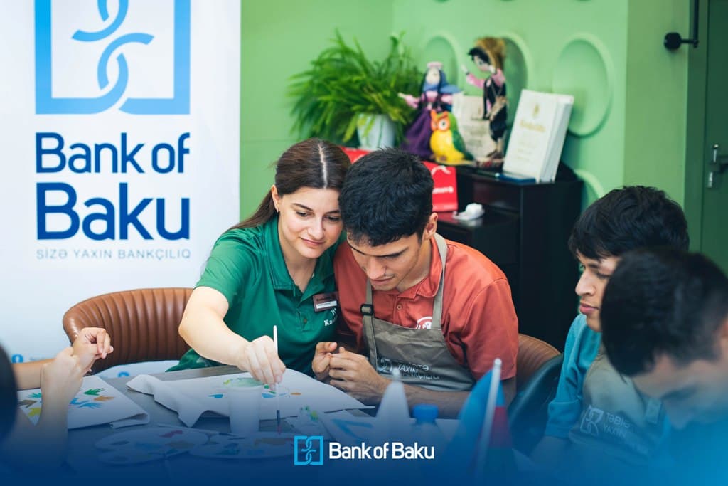 Bank of Baku inklüziv cəmiyyəti dəstəkləyir: autizmli uşaqlarla bir gün Bank of Baku inklüziv cəmiyyəti dəstəkləyir: autizmli uşaqlarla bir gün