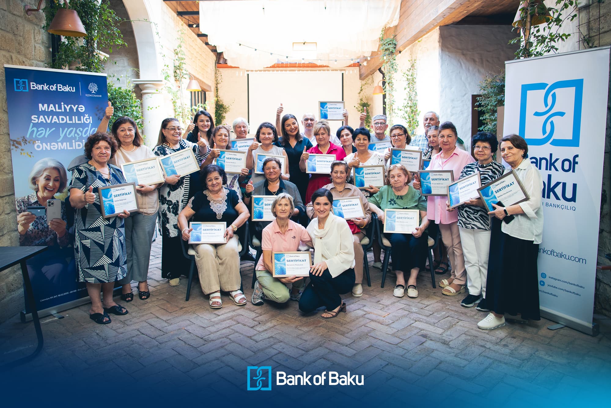 Maliyyə savadlılığı hər yaşda önəmlidir – Bank of Baku-dan təlim Maliyyə savadlılığı hər yaşda önəmlidir – Bank of Baku-dan təlim