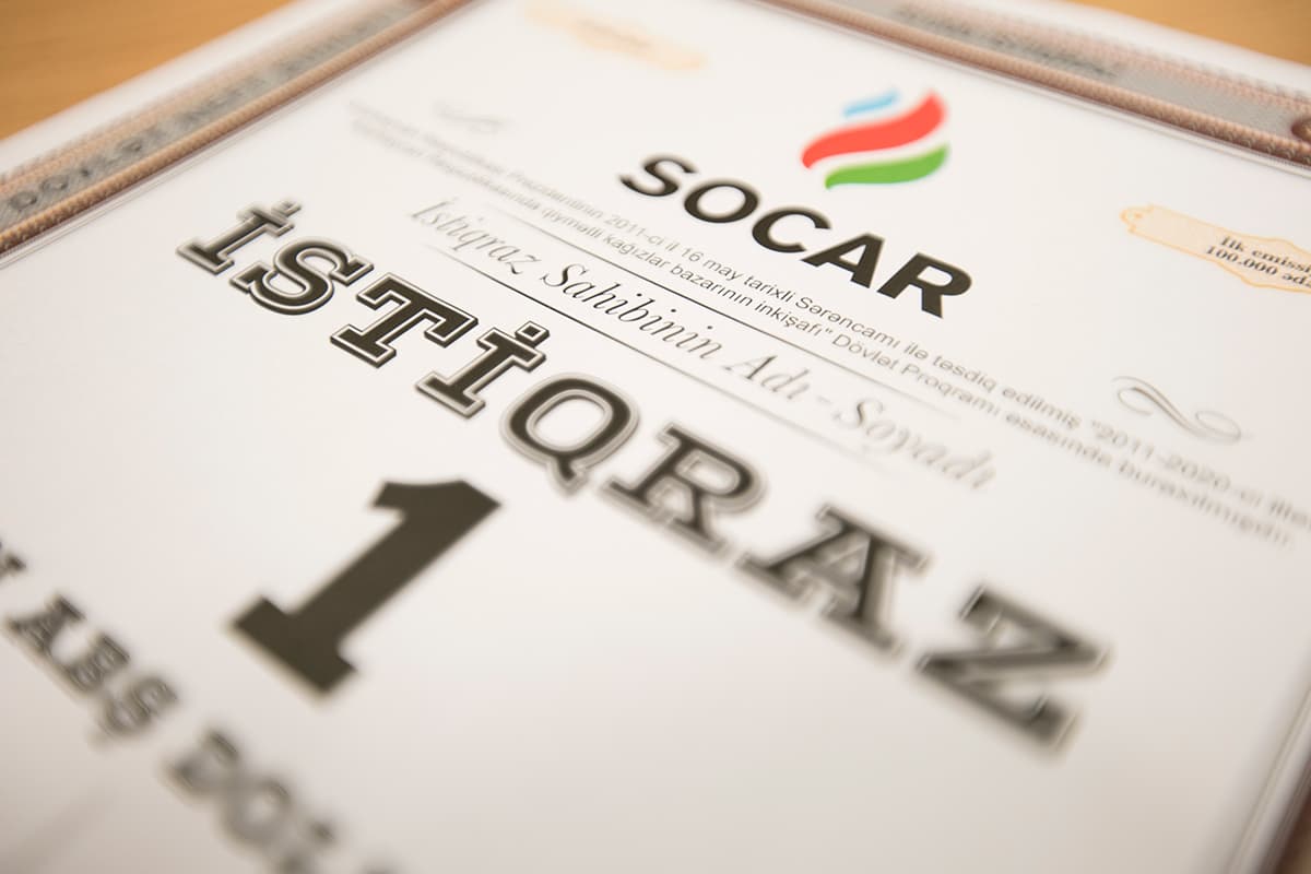 SOCAR İstiqrazları üzrə növbəti kupon ödənişi həyata keçirilib SOCAR İstiqrazları üzrə növbəti kupon ödənişi həyata keçirilib