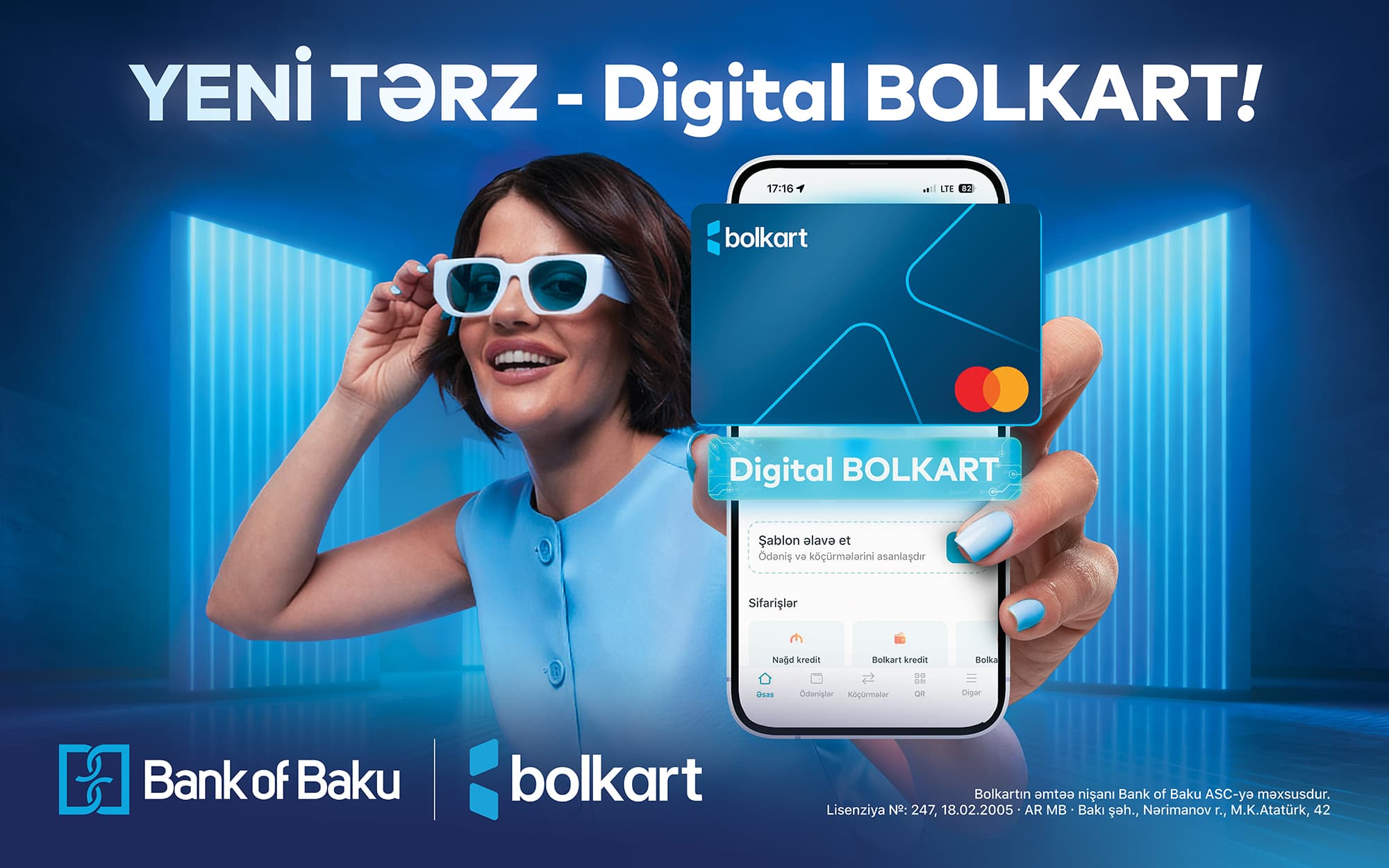 Digital Bolkart və yeni tərzi qarşılayın - Bank of Baku-dan ikiqat yenilik! Digital Bolkart və yeni tərzi qarşılayın - Bank of Baku-dan ikiqat yenilik!