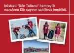 Növbəti “Sıfır Tullantı” həmrəylik marafonu Kür çayının sahilində keçirilib