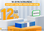 Depozitiniz bu halda vergidən azaddır -Expressbank