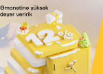 Yelo Bank-da əmanətindən 12% parlaq qazanc əldə et!