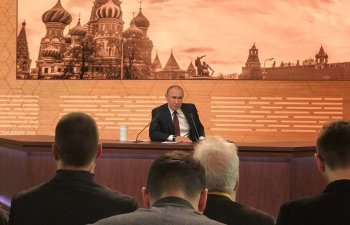 Vladimir Putinin 15-ci illik mətbuat konfransı başlayıb