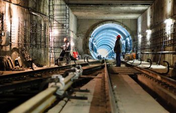 Bakının mərkəzində tikilən yeni metrostansiyadan xəbər var