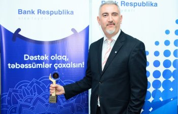 “Bank Respublika”nın sosial layihəsi daha bir mükafat qazanıb