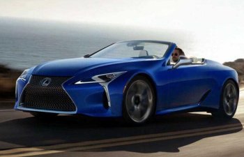 İlk Lexus LC 500 kabrioleti iki milyon dollara satılıb - FOTO