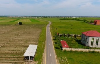 38 min əhalinin istifadə etdiyi yol yenidən qurulub