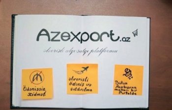“Azexport.az” portalına 209,2 mln. ABŞ dollarıı dəyərində ixrac sifarişi
