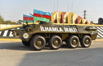 DSX-ya BTR-70M tipli Zirehli Nəqliyyat Vasitəsi hədiyyə edilib