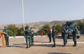 Ermənistanın işğalından azad edilmiş daha dörd sərhəd zastavası üzərində Azərbaycanın dövlət bayrağı ucaldılıb