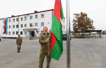 İlham Əliyev və Mehriban Əliyevanın Füzuli və Cəbrayıl səfərindən görüntülər – FOTO