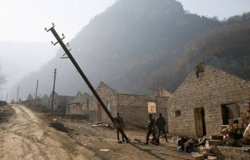 Ermənistan qoşunlarının Ağdam, Kəlbəcər və Laçından çıxarılması davam edir