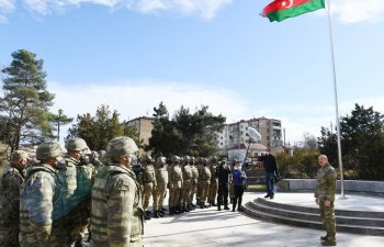 Dövlət başçısı: Bizim şanlı Ordumuzun 44 günlük müharibəsi XXI əsrin müharibəsidir