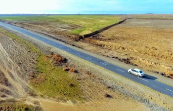 Samuxda 39.5 km-lik yerli əhəmiyyətli yol yenidən qurulub