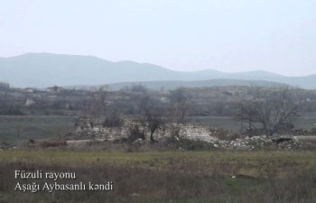 Füzuli rayonunun Aşağı Aybasanlı kəndi