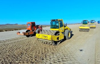 Yeni Füzuli-Şuşa avtomobil yolunun tikintisi davam etdirilir