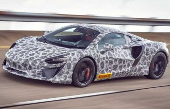 McLaren Automotive yeni modelinin görüntüsünü təqdim etdi - VİDEO