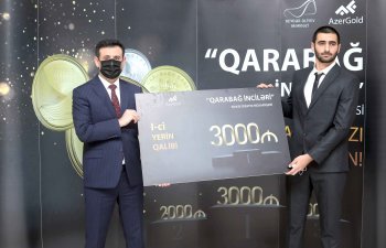 “Qarabağ inciləri” sikkə dizaynı müsabiqəsinin qalibləri mükafatlandırılıb