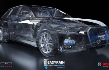 Audi akvaplaninq sistemini sınayıb - VİDEO