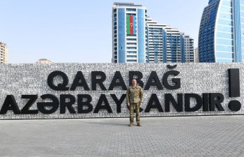 İlham Əliyev Bakıda Hərbi Qənimətlər Parkının açılışında iştirak etdi – FOTOLAR