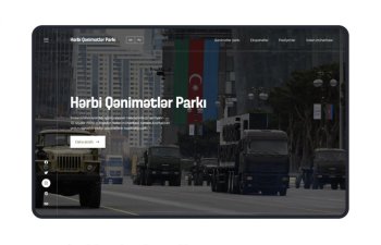 Hərbi Qənimətlər Parkının veb saytı istifadəyə verilib