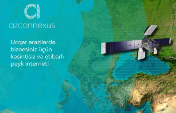 “Azərkosmos” “Azconnexus” peyk internet platformasını istifadəyə verdi