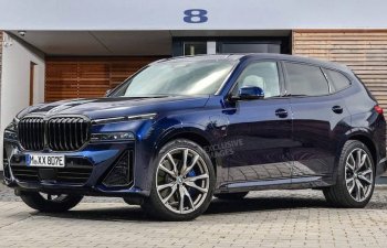 BMW yeni X8 krossoverini sınayır