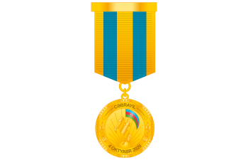 Bir qrup hərbi qulluqçu “Cəbrayılın azad olunmasına görə” medalı ilə təltif edilib