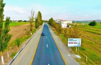 “Zəfər Yolu”nun inşası tamamlanmaq üzrədir - FOTO