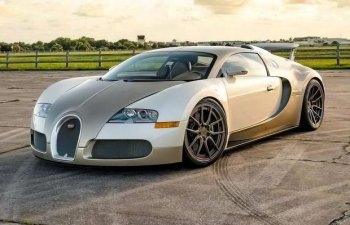 Eksklüziv rəngə malik “Bugatti Veyron” satılır – QİYMƏT