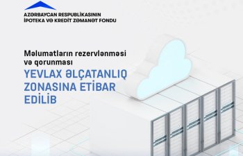 İKZF-nin məlumatları Yevlaxdakı ehtiyat data mərkəzinə köçürülüb