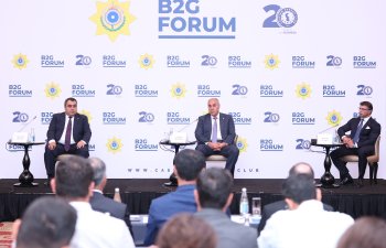 Dövlət Gömrük Komitəsinin sədri “Caspian Energy Club”un üzvləri ilə görüşüb